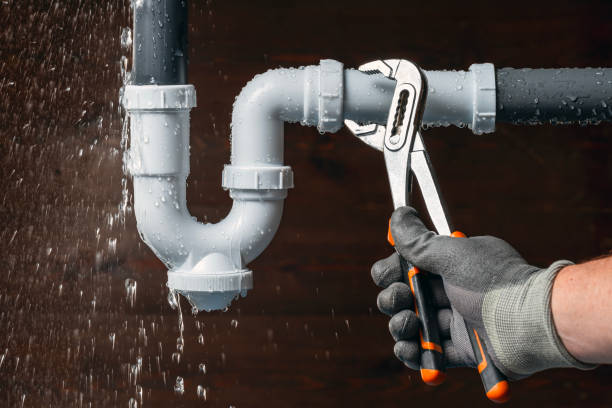 Professional Drain Cleaning technician working in Falls Church, VA